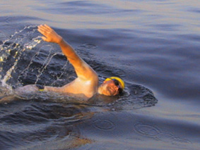 swimming the channel